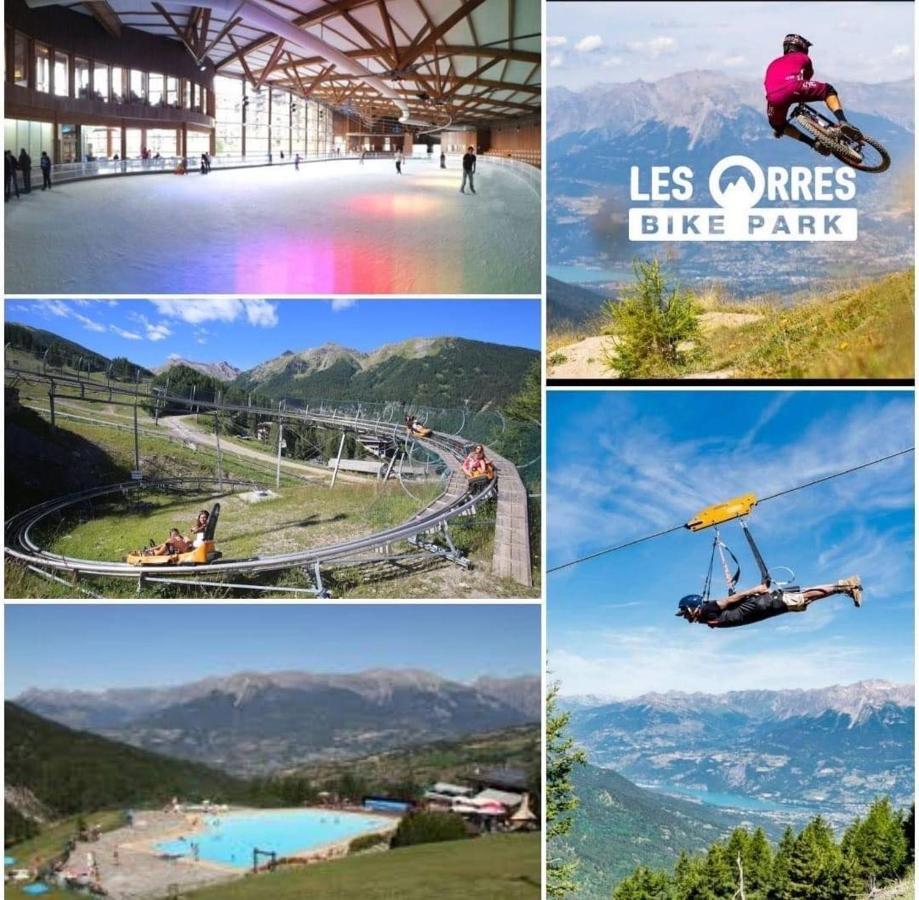 Chalet 6 personnes Gentiane Les Orres Eksteriør bilde